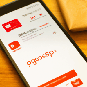 Symbolbild zur digitalen Barrierefreiheit: Eine Person bedient eine barrierefreie Website mit Hilfsmitteln.